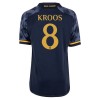 Maglia ufficiale Real Madrid Kroos 8 Trasferta 2023-24 per Bambino